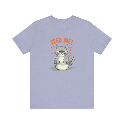 Funny Cat FEED ME T-Shirt