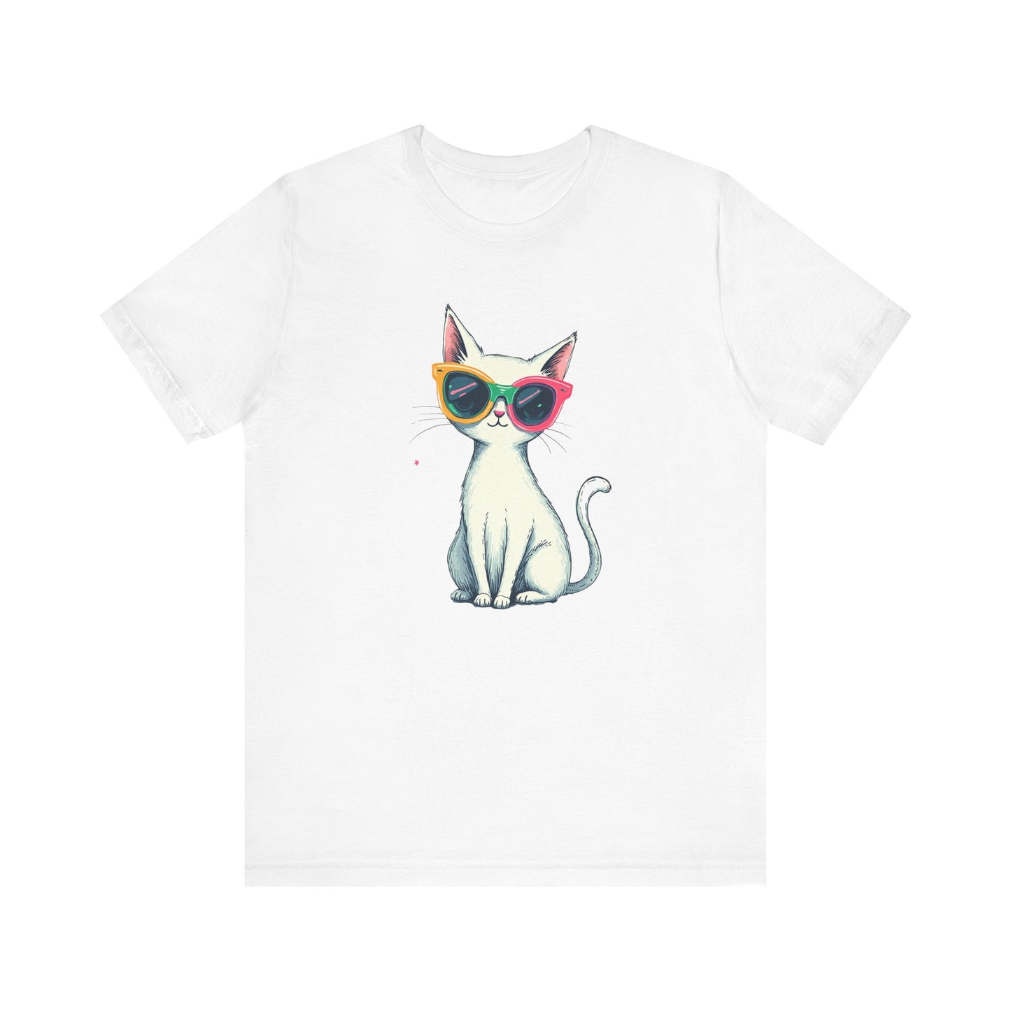 Cute Cat with Sunglasses T-Shirt
