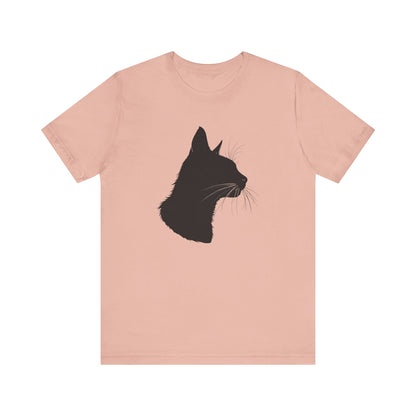Black Cat Silhouette T-Shirt
