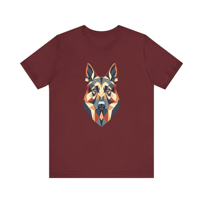 Geometric Dog T-Shirt Unisex