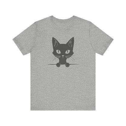 Cute Cat Peeking T-Shirt Unisex