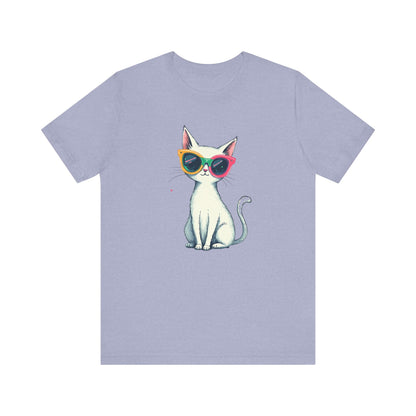Cute Cat with Sunglasses T-Shirt