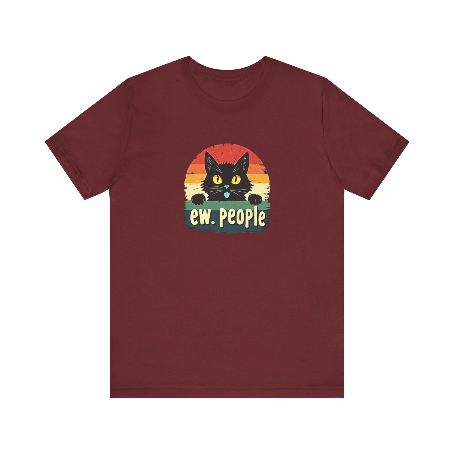 Funny Cat Ew People T-Shirt