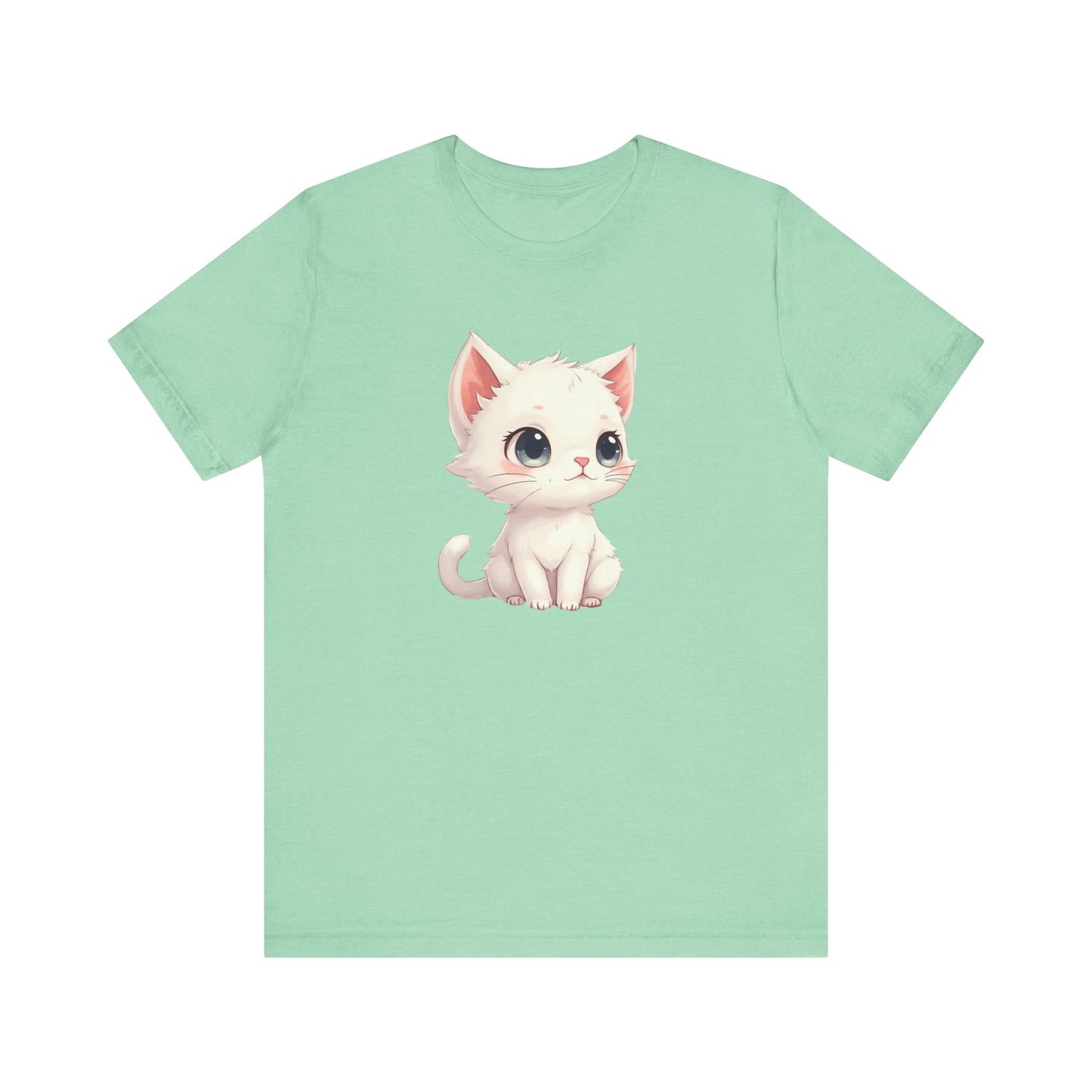 Cute White Kitten T-Shirt