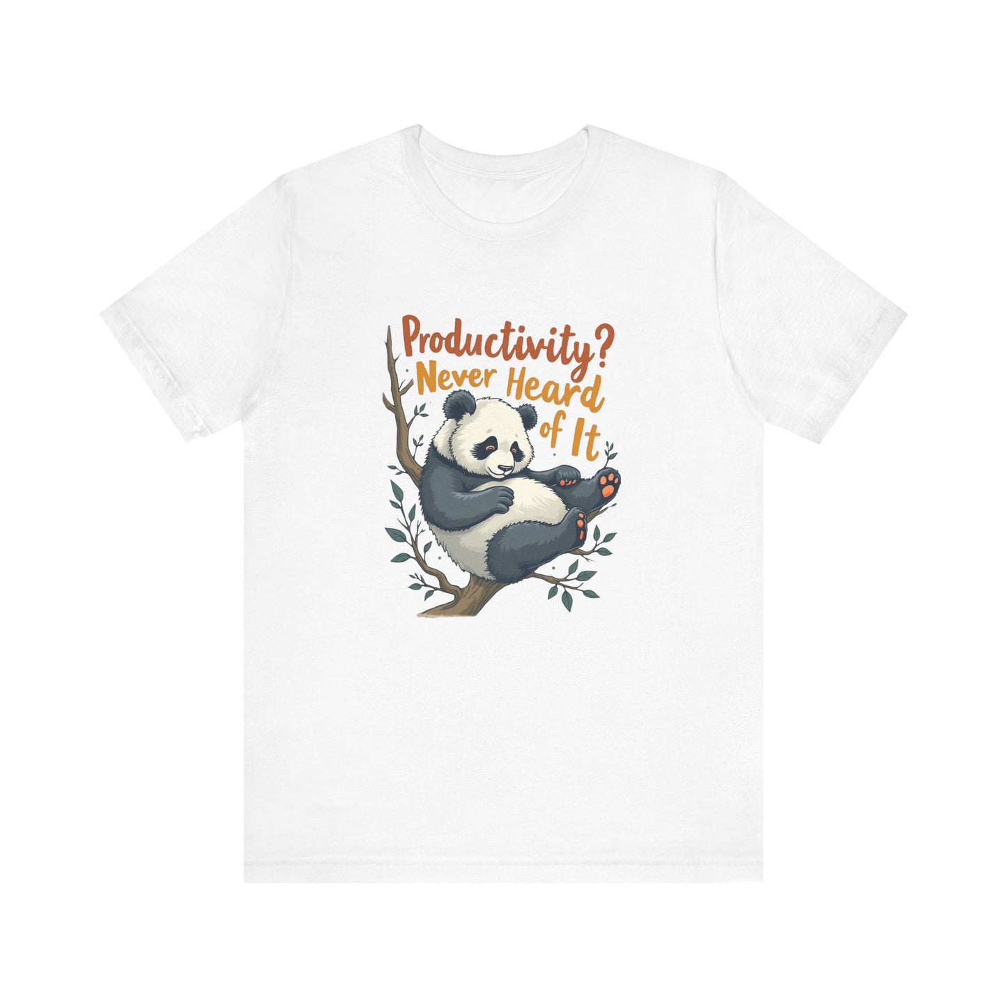 Lazy Panda T-Shirt Unisex
