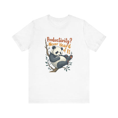Lazy Panda T-Shirt Unisex