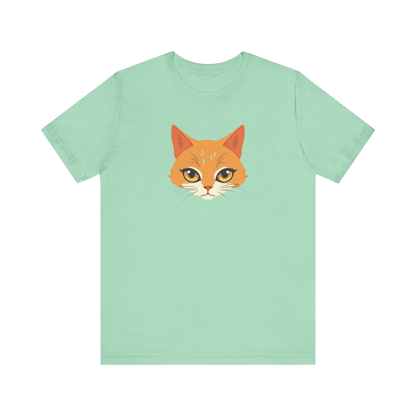 Cute Cat Face T-Shirt Unisex