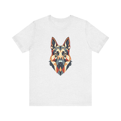 Geometric Dog T-Shirt Unisex