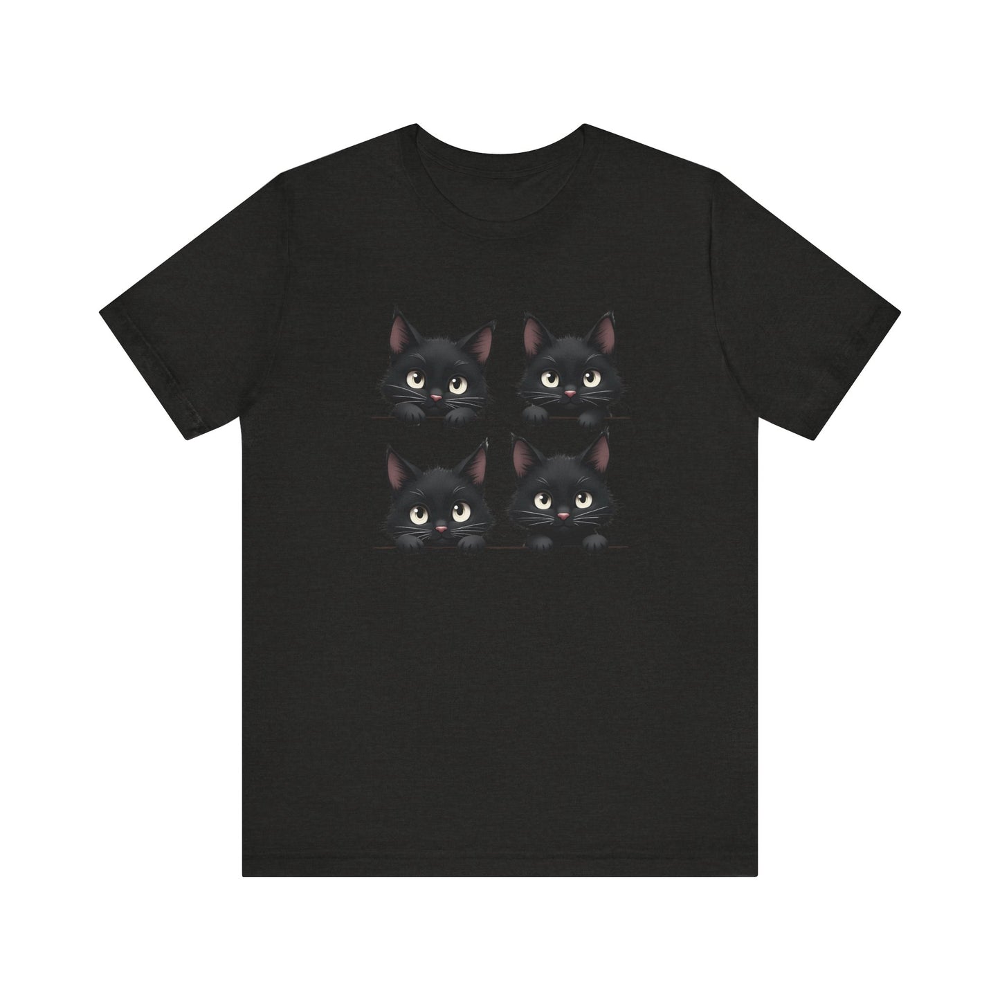 Cute Black Cats T-Shirt Unisex