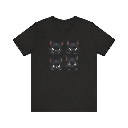 Cute Black Cats T-Shirt Unisex