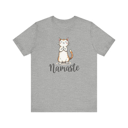 Cat Namaste T-Shirt Unisex
