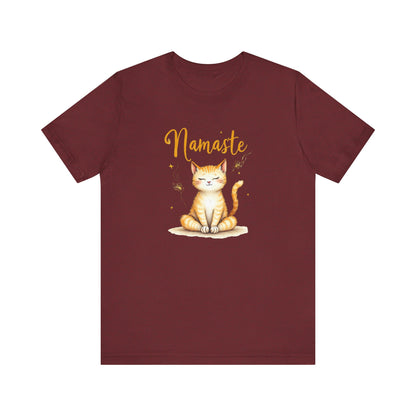 Cute Namaste Cat T-Shirt