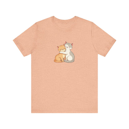 Cute Cuddling Cats T-Shirt