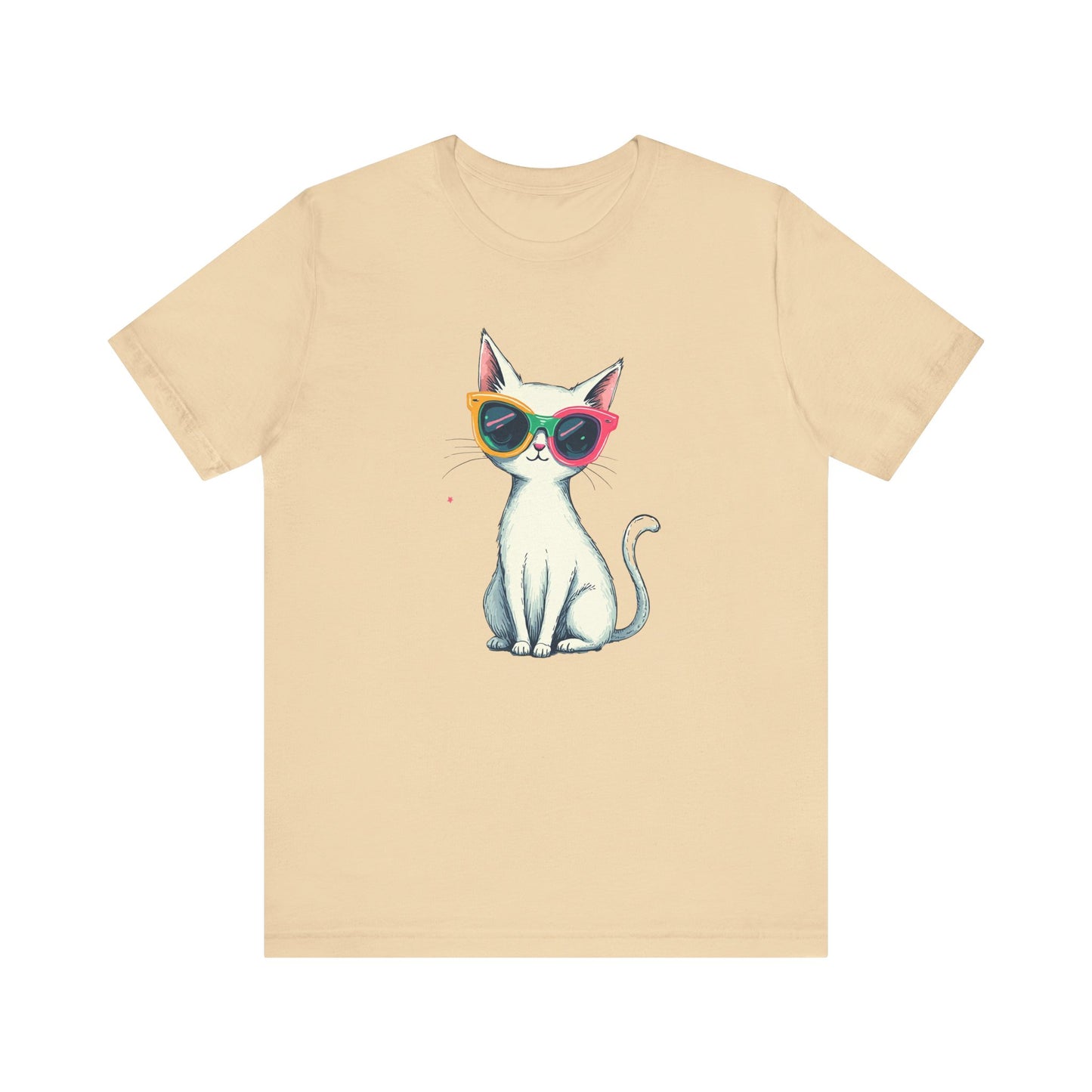 Cute Cat with Sunglasses T-Shirt
