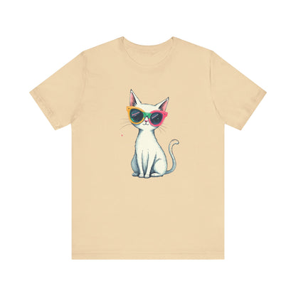 Cute Cat with Sunglasses T-Shirt