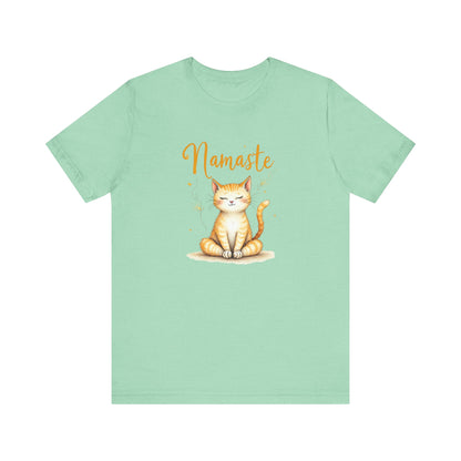 Cute Namaste Cat T-Shirt