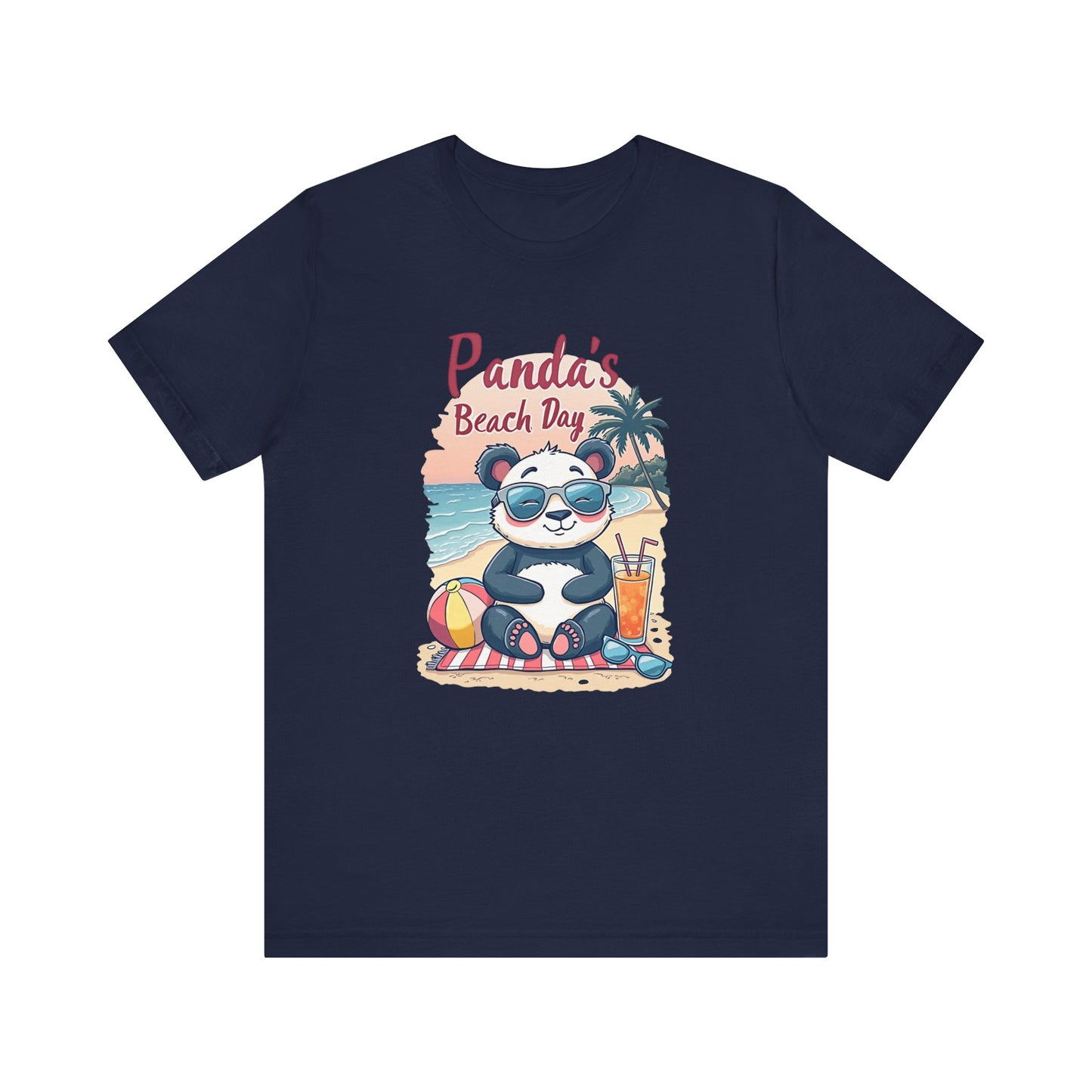 Beach Panda Unisex Tee