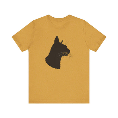 Black Cat Silhouette T-Shirt
