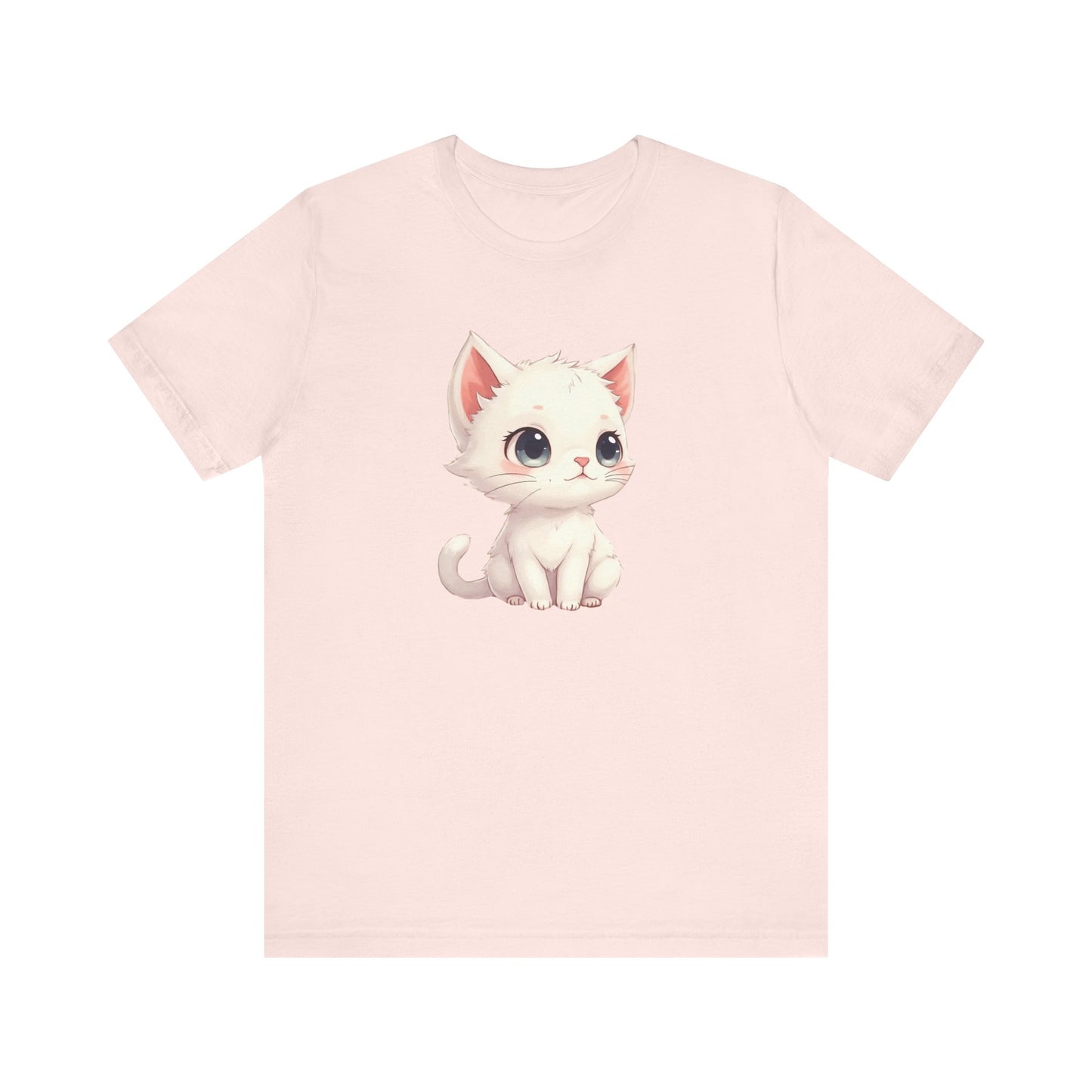 Cute White Kitten T-Shirt